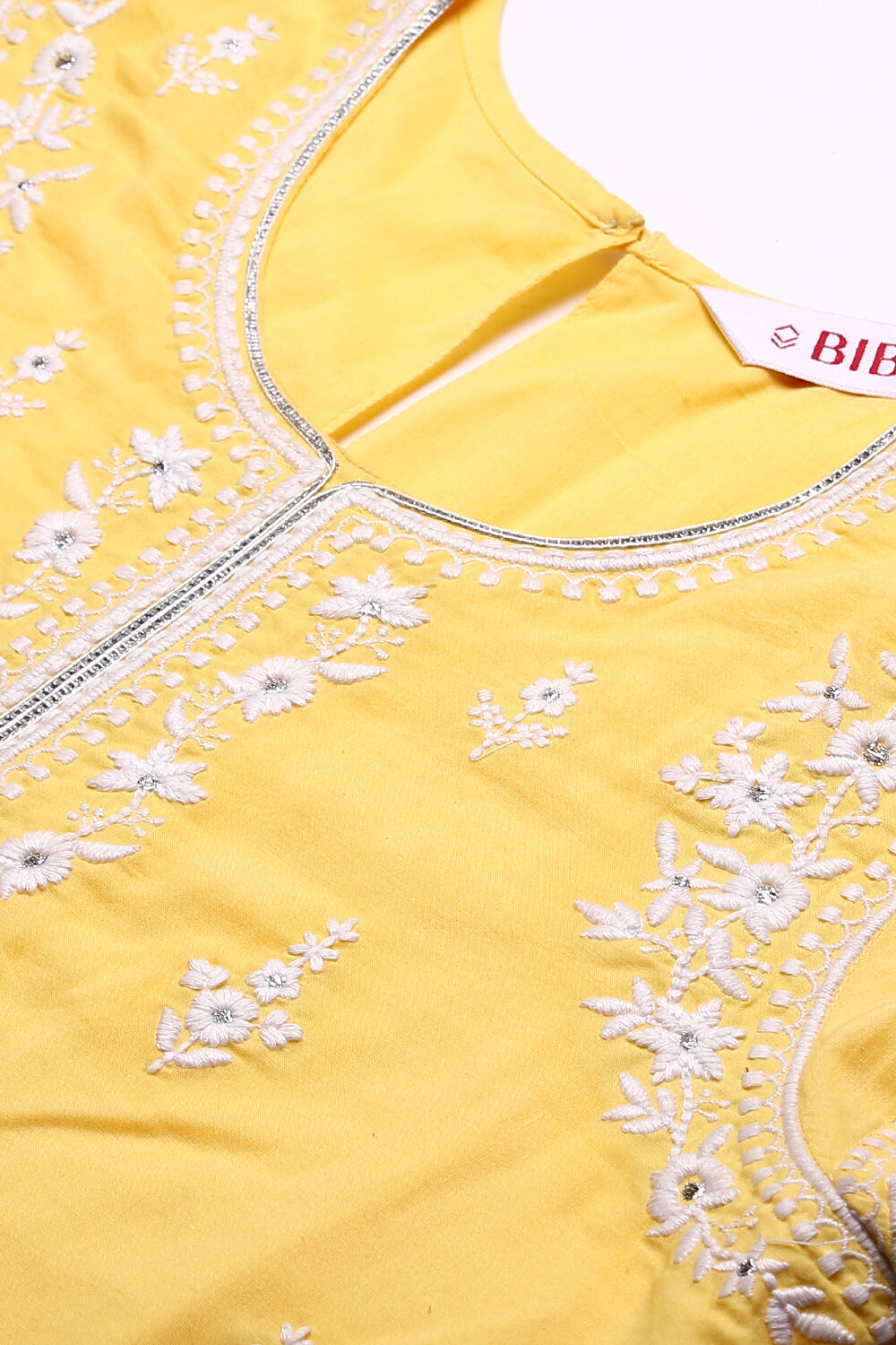 Yellow Cotton Sharara Kurta Sharara Suit Set image number 1