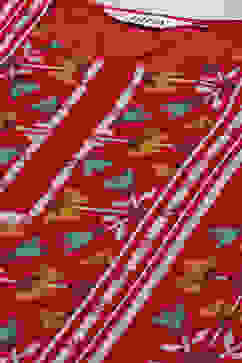 Pink Poly Cotton Straight Yarndyed Kurta image number 1