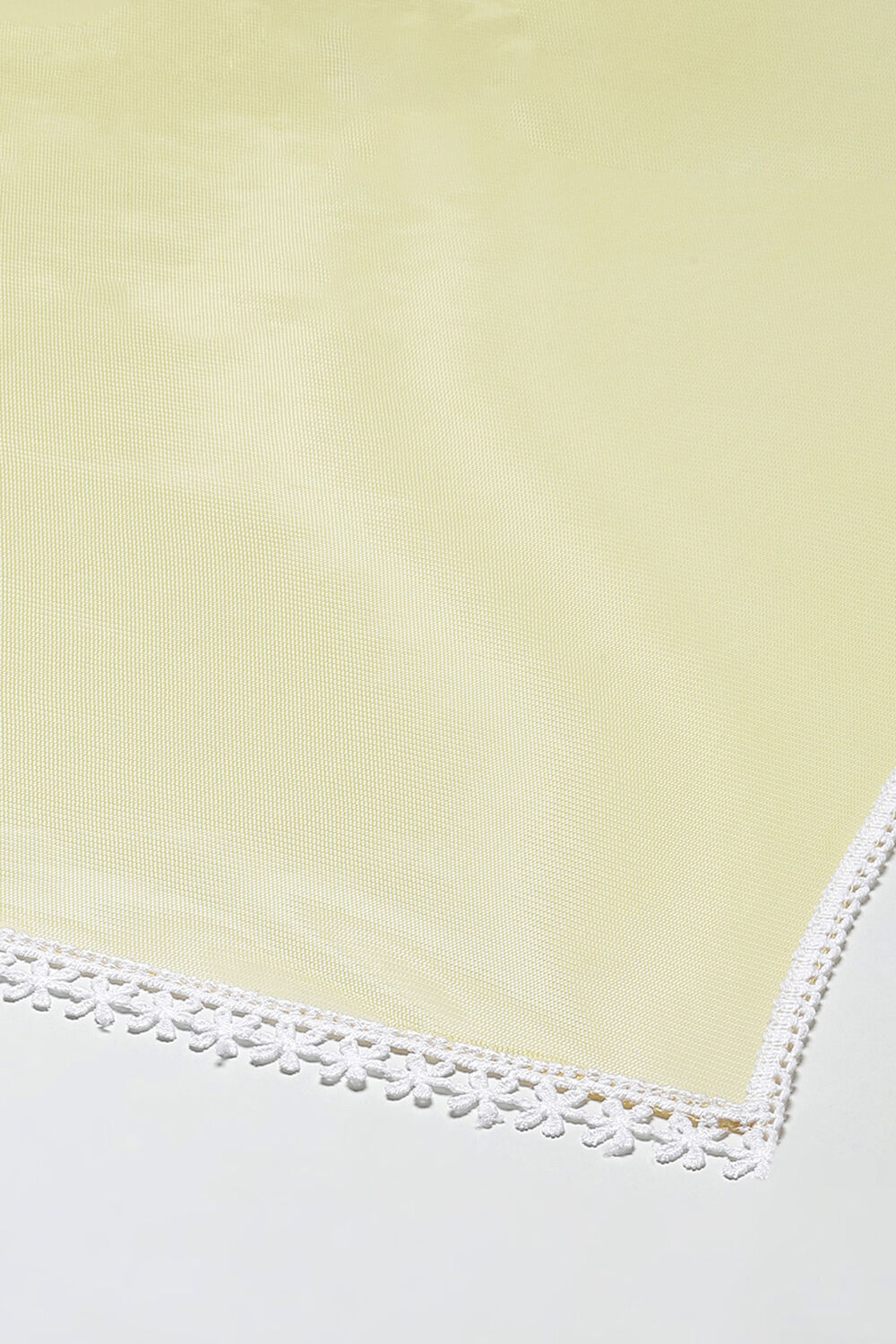 Yellow Cotton Blend Gathered Kurta Sharara Suit Set image number 3