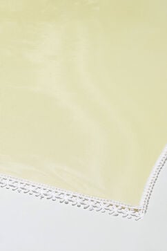 Yellow Cotton Blend Gathered Kurta Sharara Suit Set image number 3