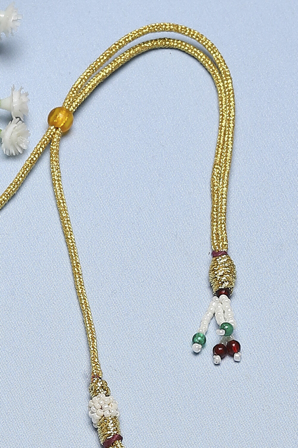 Navy Brass Necklace Set image number 5