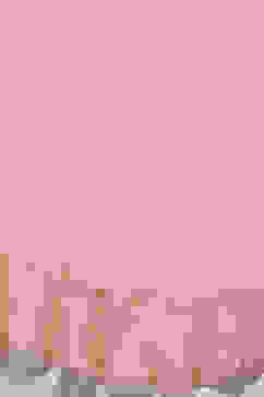 Dusty Pink Pre-Draped Nylon Saree With A Stitched Blouse image number 2