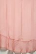 Dusty Pink Pre-Draped Nylon Saree With A Stitched Blouse image number 2