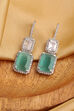 Mint Green Brass Drop & Danglers image number 0