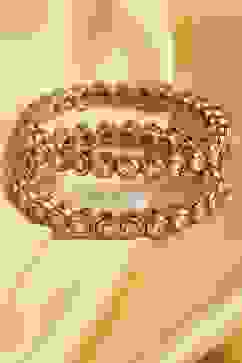 Gold Brass Bangle image number 2