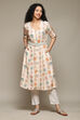 Organic Rayon Front Open Printed Kurta image number 0