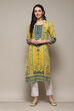 Coral Polyester Straight Printed Kurta image number 0