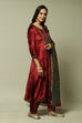 Mustard Viscose Straight Kurta Salwar Suit Set image number 2