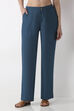 Natural Viscose Blend Loose Pants image number 4