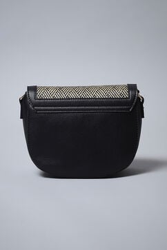 Black PU Handbag image number 3