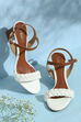White Pu Sandals image number 0
