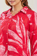 Red Viscose Rayon A Line Kurta image number 1