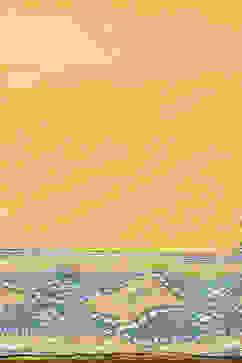 Mustard LIVA Kalidar Kurta Pant Suit Set image number 3