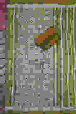 Slate Green Silk Blend Printed Unstitched Suit Set image number 3