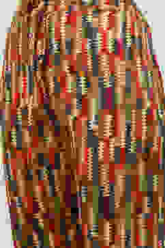 Navy LIVA A-Line Kurta Palazzo Suit Set image number 5