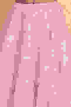 Pink Viscose Printed Flared Lehenga Set image number 8