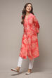 Coral LIVA Straight Printed Kurta