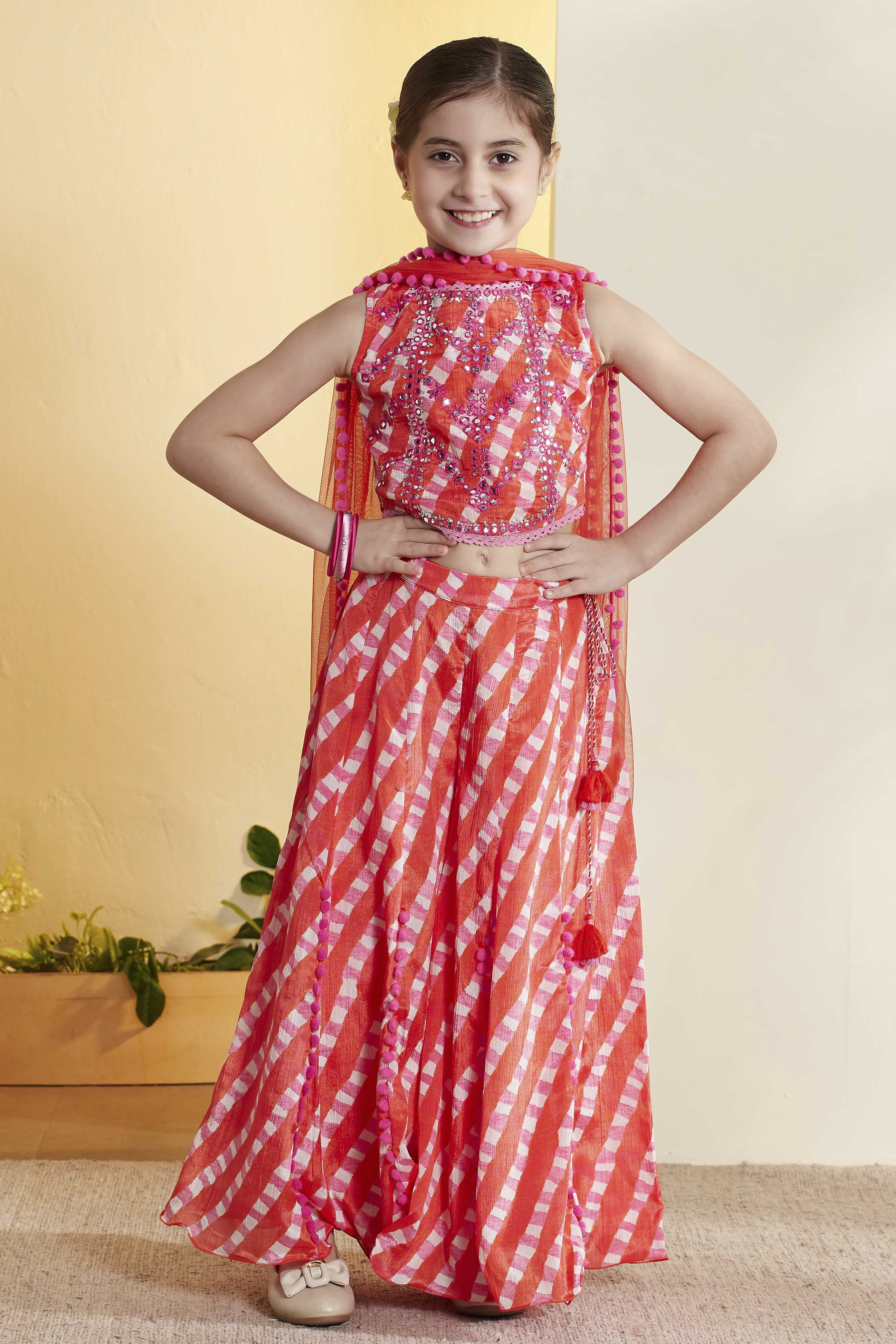 Pink Polyester Straight Suit Set image number 6