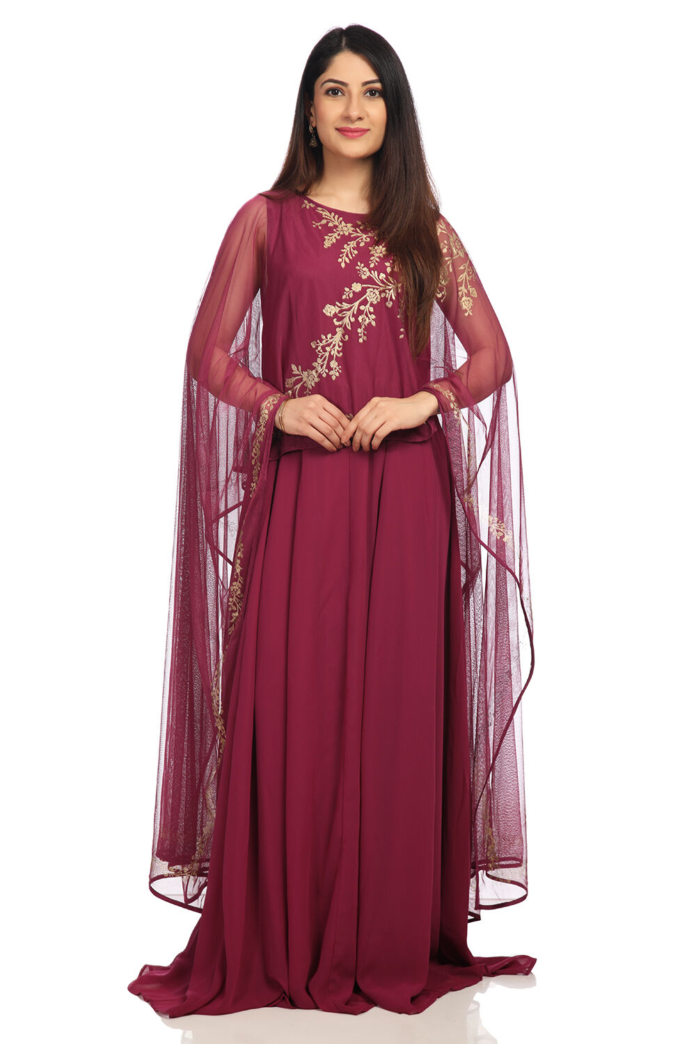 Biba outlet cape gown
