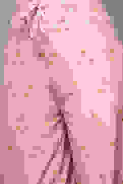 Pink Cotton A-Line Kurta Palazzo Suit Set image number 2