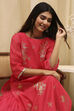 Black Poly Chanderi  Dress image number 1