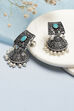 Blue Oxidised Jhumkas image number 0