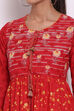 White Cotton Straight Printed Kurta image number 1