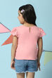 Peach Cotton Short Top image number 4