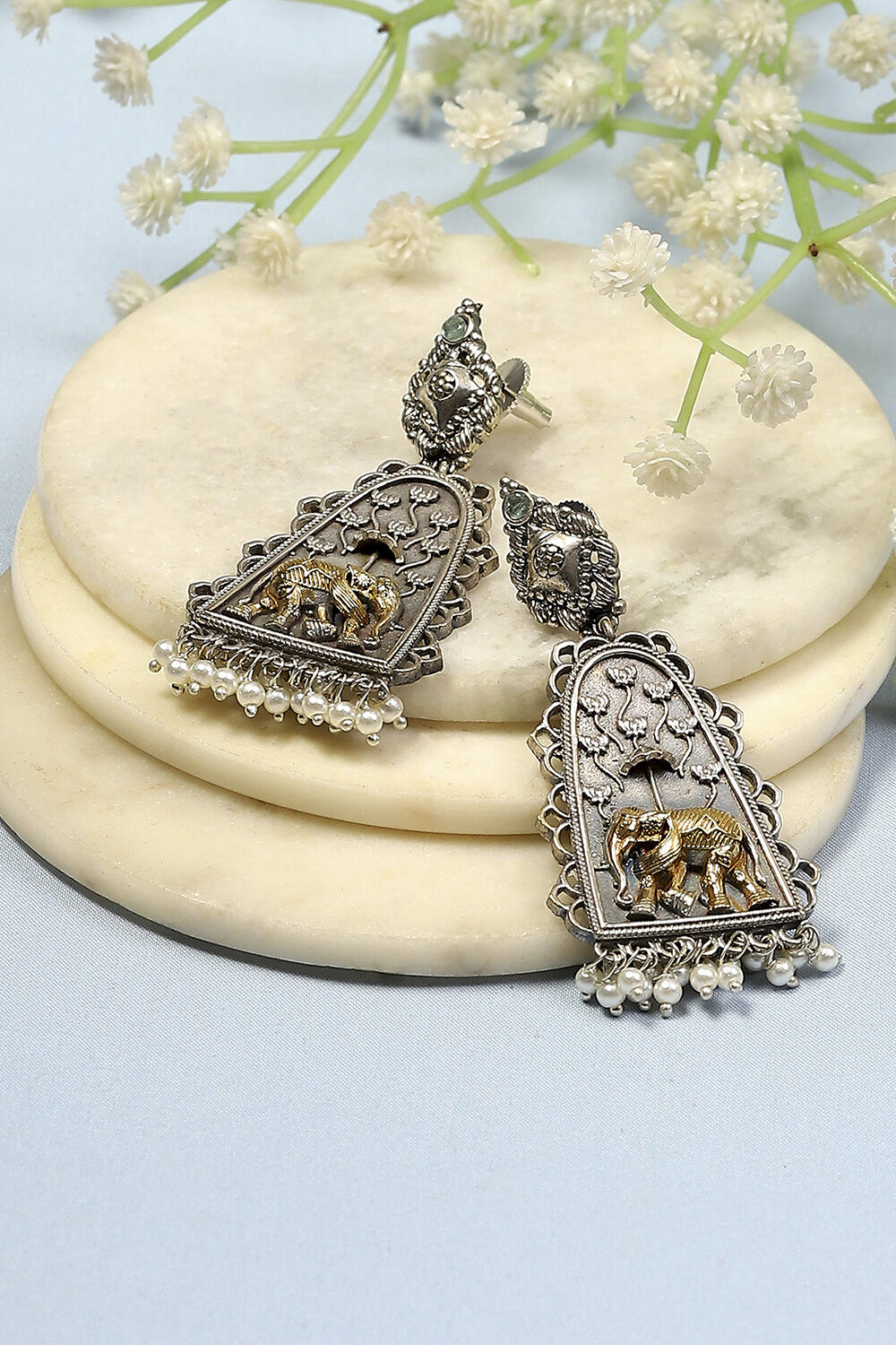 Gold Brass Drop & Danglers image number 0