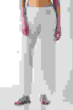 Off White Rayon Palazzo image number 4