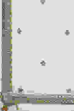 Beige Nylon Front Open Embroidered Kurta Lehenga Set image number 3