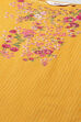 Yellow Cotton Straight Kurta Palazzo Suit Set image number 1