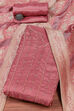 Mauve Silk Blend Digital Print Unstitched Suit Set image number 0