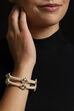 Gold Single Bangle image number 1