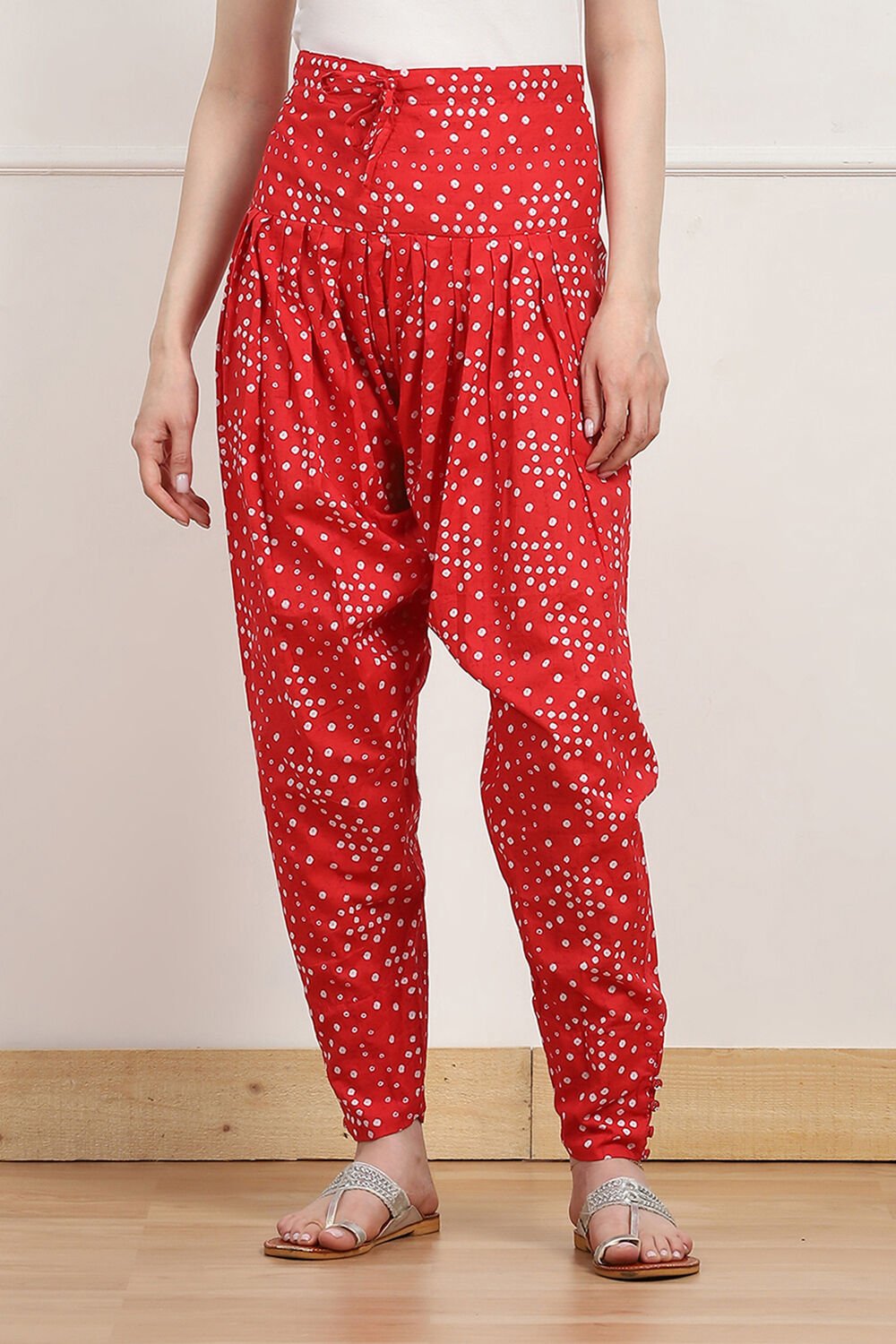 Black Cotton Printed Salwar image number 4