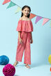 Pink Rayon Straight Jumpsuit image number 4