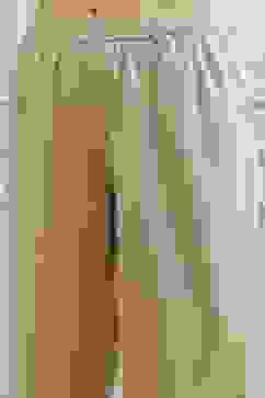 Natural White Chanderi Embroidered Straight Suit Set image number 2