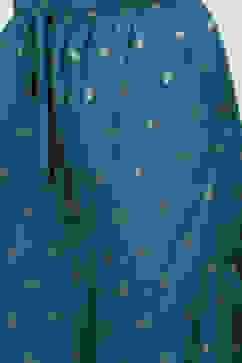 Teal Rayon Palazzo image number 1