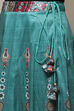 Teal Art Silk Skirt image number 1