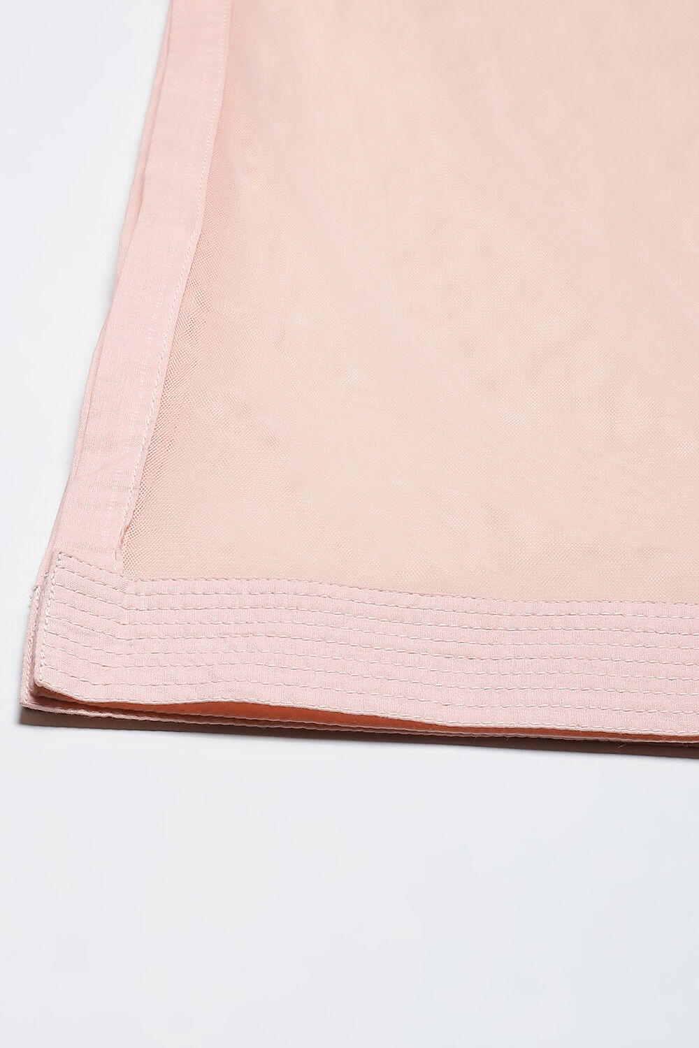 Rohit Bal Off White Cotton Silk Straight Yarndyed Suit Set image number 3