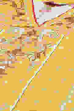 Yellow Rayon Straight Printed Kurta image number 1