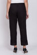 White Cotton Solid Pant image number 4