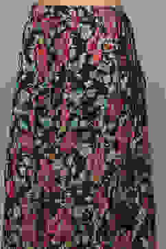 Black Linen Blend Straight Suit set image number 2