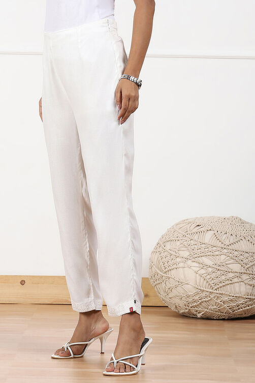 Superfine Viscose Double Face Pants
