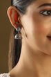 Multicolor Brass Jhumka image number 1