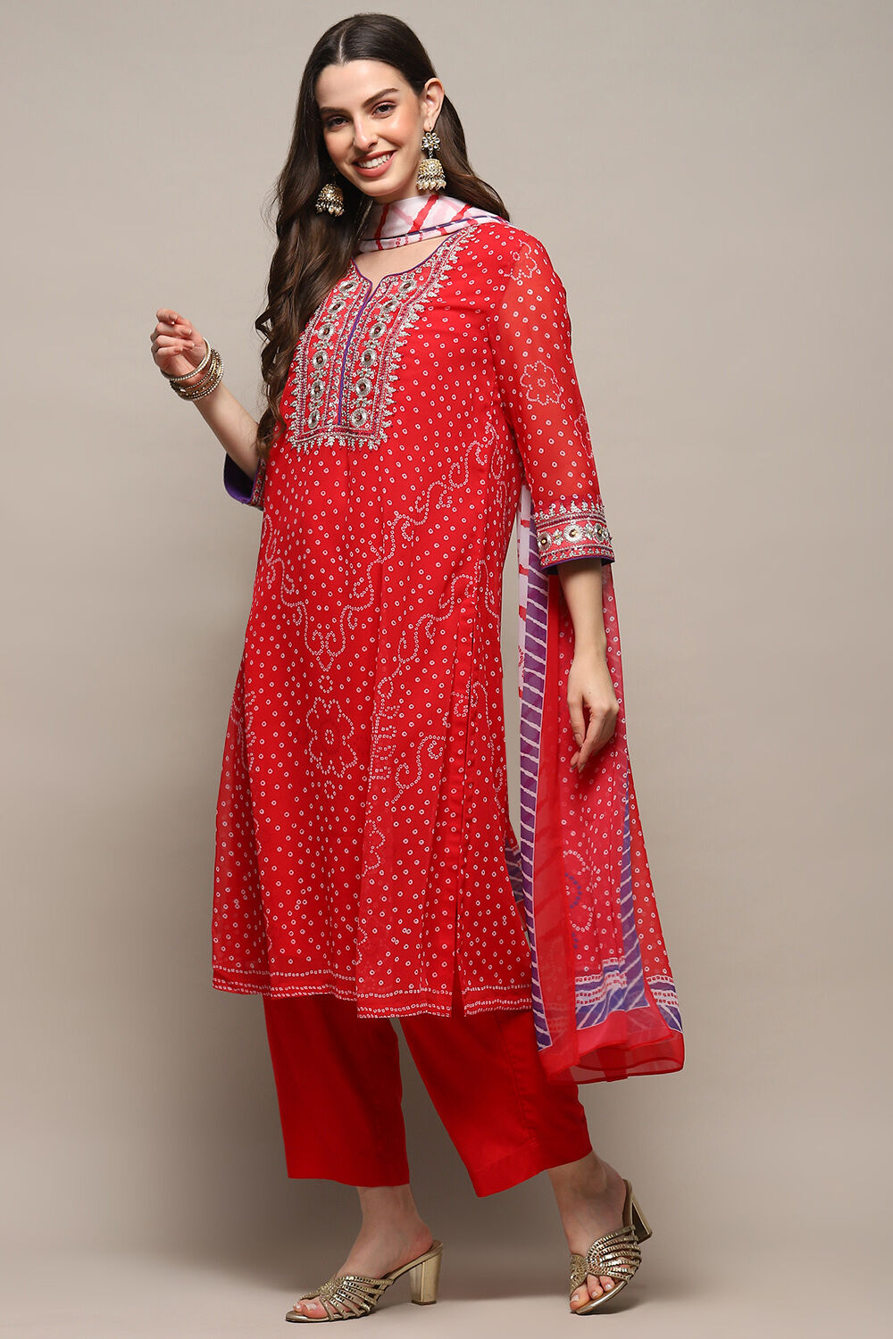 Mango Polyester Straight Suit Set image number 4