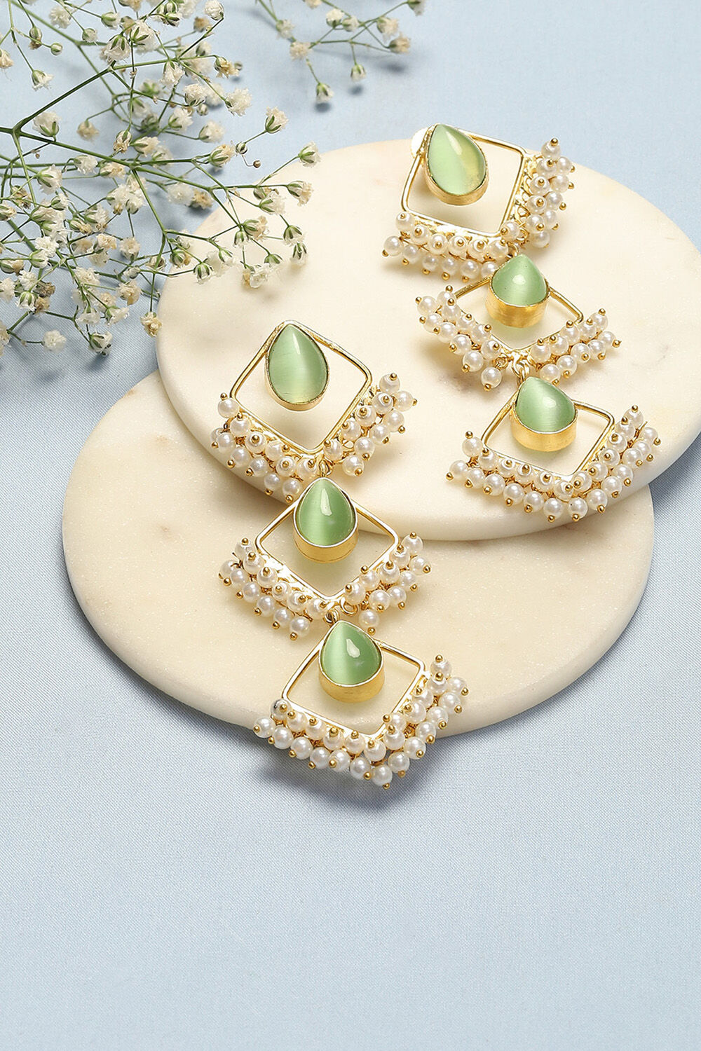 Brass earrings clearance