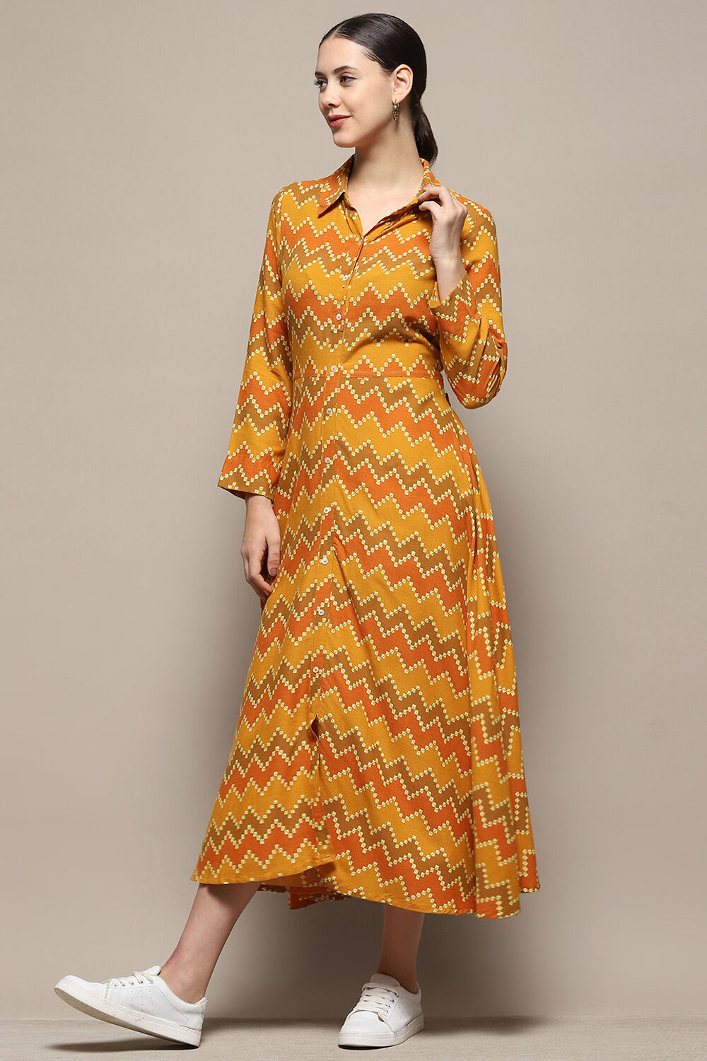 Biba orange dress clearance