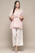 Dull Rose Rayon Straight Kurti image number 0