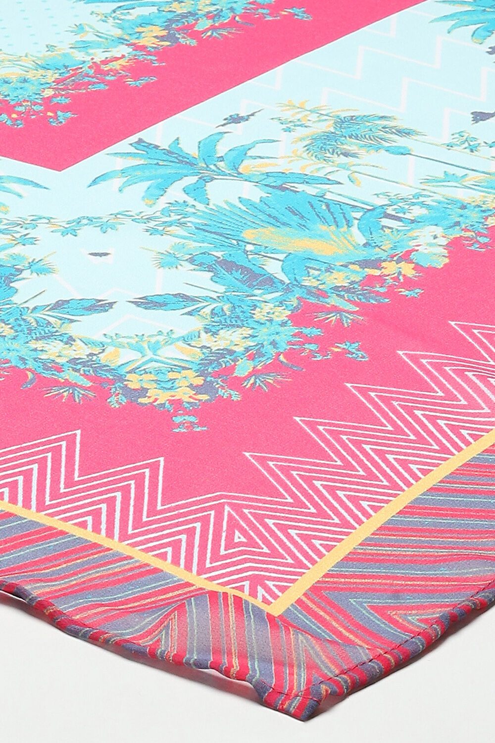 Pink Rayon Straight Kurta Cross Yoke Salwar Suit Set image number 3